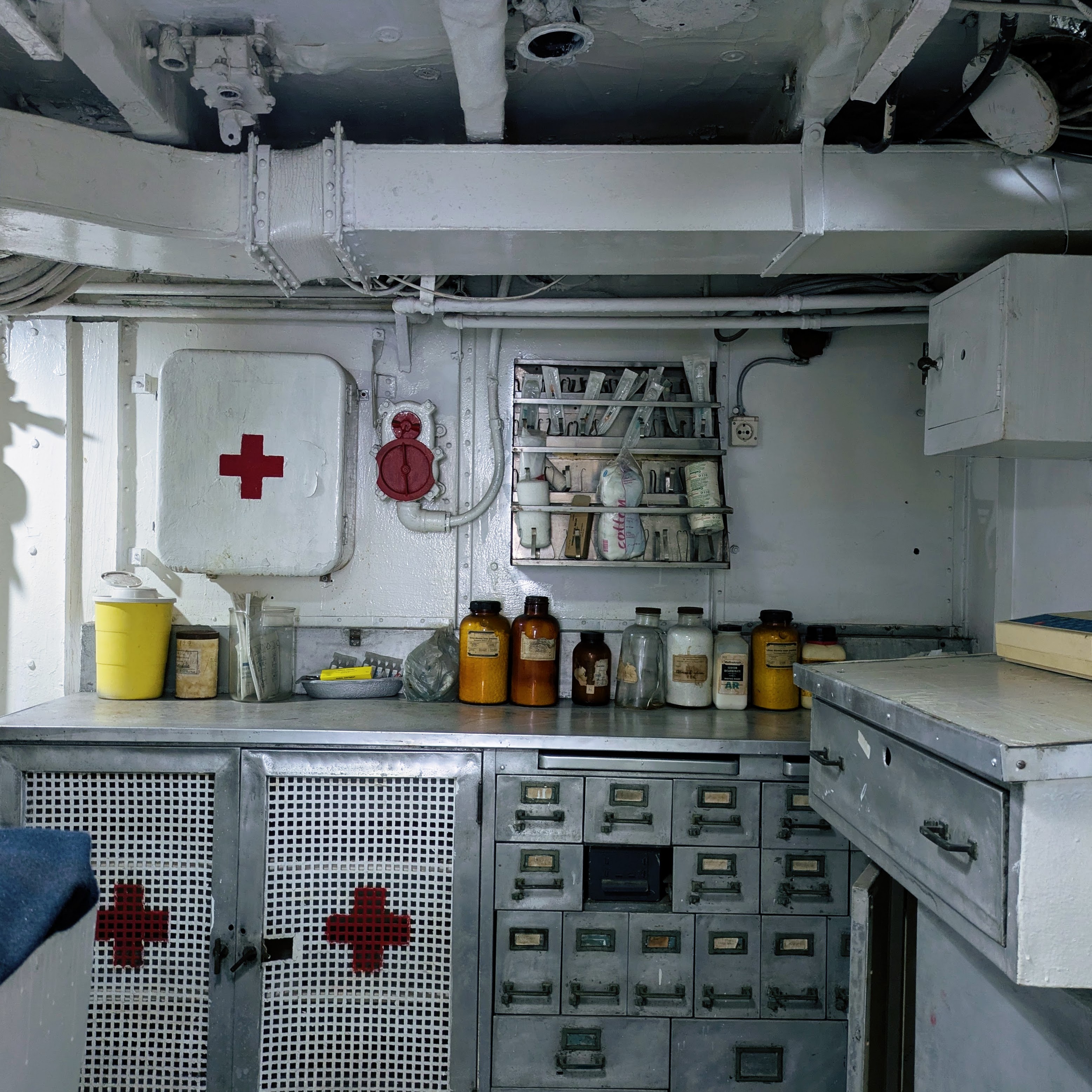 HS Velos (D-16) Museum Ship on Palio Limani, Thessaloniki