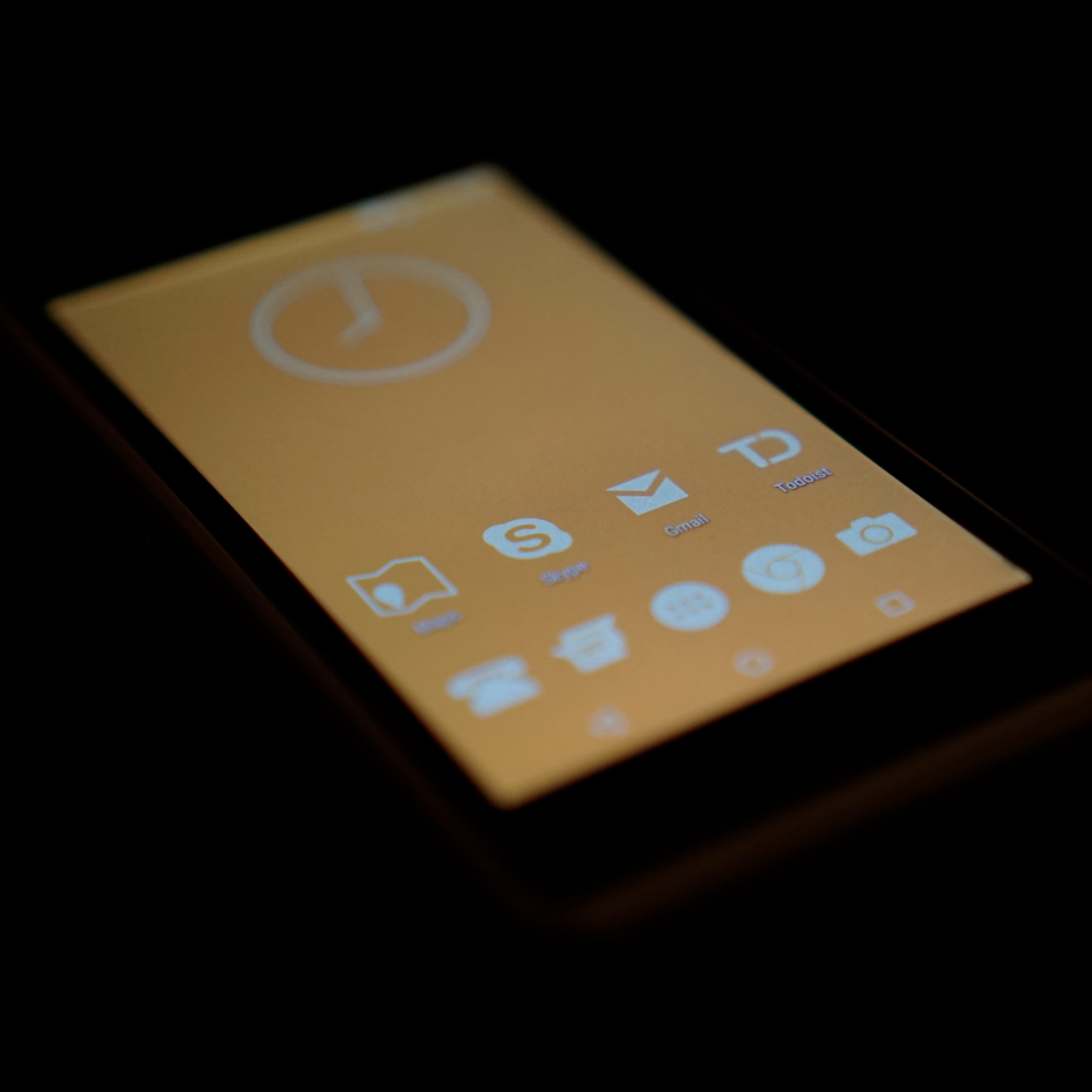 Mobile phone with custom ROM