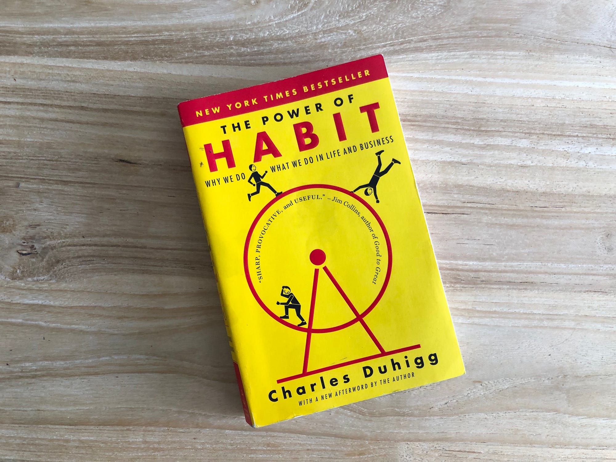 book The Power of Habit by Charles Duhigg.